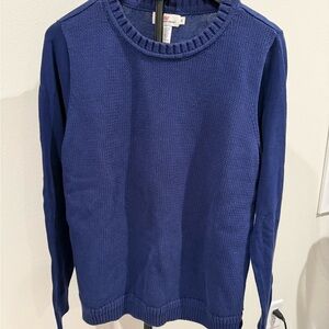 Vineyard Vines Navy Knit Crewneck Sweater